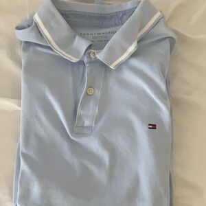 Tommy Hilfiger Light Blue Polo Shirt for Men